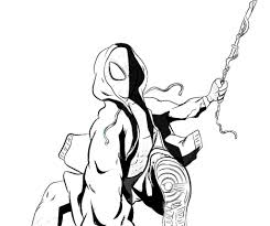 Like peter parker, he was bitten by a radioactive spider and gained super powers. Miles Morales Coloring Pages Free Printable Coloring Pages