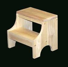 Child S Step Stool Unfinished Wooden Step Stool Wood Step Stool Woodworking Projects