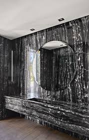 Black & green | luxury interior, marble interior, lobby design. An Algarve Home By Cristina Jorge De Carvalho Black Marble Bathroom Marble Bathroom Designs Marble Design