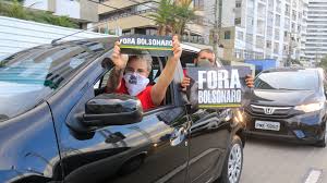 Rio de janeiro em carreata fora bolsonaro!#direitaquerforabolsonaro ontem as manifestações foram maiores, organizadas em 21 capitais. Carreata Por Impeachment De Bolsonaro Tem Grande Adesao Em Fortaleza Dom Opovo