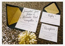 Black And White Wedding Invitation Ideas Pin By Elizabeth Anne Designs On Stationery New Years Wedding White And Gold Wedding Themes New Years Eve Weddings