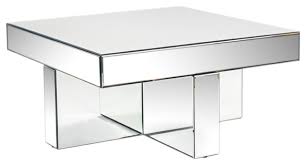 Many coffee table designs are now utilizing the unused space underneath. Lucy Mirrored Coffee Table Contemporary Coffee Tables By Statements By J Houzz