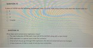 There are 72 different meaning of ggg acronym in the table which are compilation of ggg ggg meaning. Question 15 A Piece Of Mrna Has The Following Nucl Chegg Com