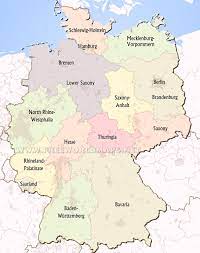 2152x2302 / 1,17 mb go to map. Germany Political Map