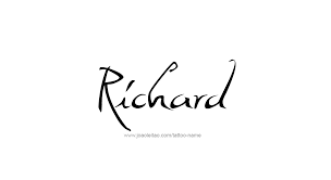 Tattooed man (richards) last edited by amishavenger on 05/18/20 09:01am. Richard Name Tattoo Designs