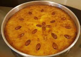 بسبوسة محشية قشطة بالصور من om muhammed recipe sweet tooth food sweet