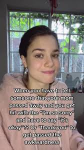 Is it just me who has no idea what to say when people say “I’m sorry” upon  finding out? 😬