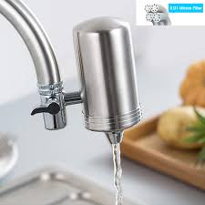 The manufacturer indicates that it lasts 18x longer than your standard pitcher filter. Ruiling Faucet Water Filter Kitchen 304 Stainless Steel Tap Water Purifier Ultrafiltration Membrane Filter Soften Hard Water For Home Standard Faucets Filtration Industrial Scientific Ekoios Vn