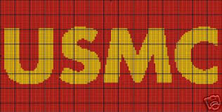 Welcome to free cross stitch & needlework patterns at allcrafts where you can find hundreds of free patterns and projects. U S Marine Corps Crochet Pattern Cgml 101992