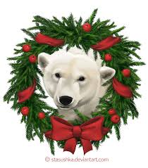Image result for polar bear christmas