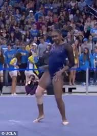 Ucla Gymnast S Amazing Beyonce Themed Routine Earns Four Million Views Ucla Gymnastics University Of Arizona