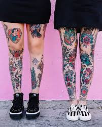 Zephaniemonroe On Ig Traditional Tattoo Leg Sleeve Leg Tattoos Women Knee Tattoo