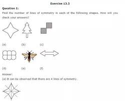 Ncert Solutions For Class 6 Maths Chapter 13 Symmetry Ex 13 3 Ncertsolutionsforclass6maths Class6mathsncertsolutions Nce Math Worksheets Class 6 Maths Math