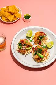 Now, you could argue that fish tacos don't exactly. Crispy Fish Tacos Chimmichurri Smoked Tabasco Aioli Tacos Mexican Beer Fresh Li Fish Food Photography Food Drink Photography Food Photography Lighting