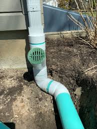 You do not try to carry water away from your house with perforated pipe. Basement Waterproofing And Drainage Solutions Extending Gutter Downspout With Underground Piping Drainage Solutions Drainage Foundation Drainage