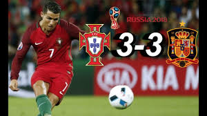 En vivo portugal vs españa. Portugal Vs Espana 3 3 Resumen Y Goles Mundial Rusia 2018 Youtube