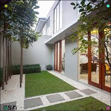 Inspirasi Desain Taman Kering Dry Garden Yang Simpel Namun Tetap Eye Catching Backyard Landscaping Designs Home Garden Design Modern Landscaping