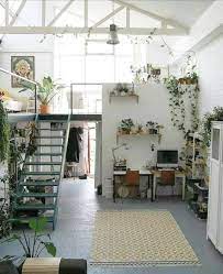 Small Room W Many Plants Apartment Design Home Studio Apartment Design
