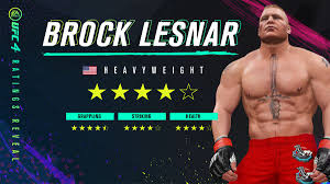 Ufc 4 introduces real player motion technology (rpm tech) into the art of the 'clinch', creating a fluid experience driven by positioning and physical context. Brock Lesnar Added To Ea Sports Ufc 4 Roster Mma Fighting