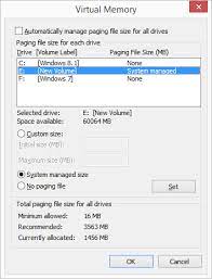 How To Move Pagefile.sys And Swapfile.sys To Another Drive In Windows 8/8.1  Or 10