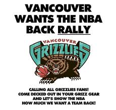 We Re Just Waiting For Our Second Chance Vancouver Grizzlies Fans To Rally For Return Of Nba News 1130
