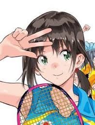 Ayano Hanesaki Hanebado Hanebado Badminton Animegirl Anime Plusultra Kartun