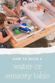 How To Make A Water Or Sensory Table Amylanham Com Sensory Table Summer Activities For Kids Craft Activities For Kids