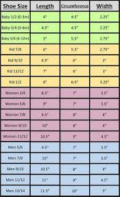 measurement charts for hats gloves and slippers with