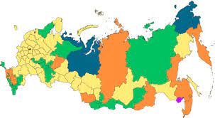 While russia is still the biggest the 14 other republics are relatively small by turn to the physical map of russia and the eurasian republics on page 334 in your book. Russia Wikipedia
