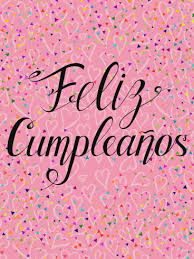 I will share with you few happy birthday wishes including birthday cards and images in the spanish language. Heart Happy Birthday Card In Spanish Feliz Cumpleanos Birthday Greeting Cards By Davia