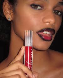 Put your money where your mouth is with @kimpetras's limited-edition  #MACVIVAGLAM gloss. VIVA KIMmitment does good and looks GLAM with Lip  Pencil in Caviar. What's your fave way to wear her philanthropic #