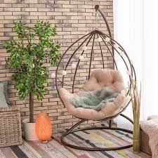 Pied pour fauteuil suspendu en métal blanc. Fauteuil Suspendu Selection Coups De Coeur