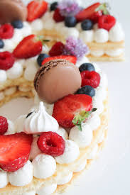 Number Cake Vanille Et Fruits Rouges Lyg
