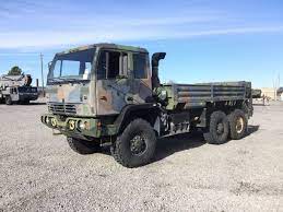 1997 Stewart Stevenson M1084 Mtv 6x6 Cargo Truck W Rear Mounted Crane Expedition Truck Expedition Vehicle Military Vehicles