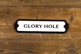 Glory Hole Door Sign. Wooden Retro Style Plate. British - Etsy