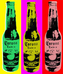Corona Beer Pop Art Warhol Style Print Etsy Beer Art Print Beer Art Pop Art Print