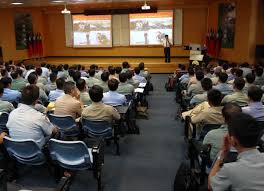 Ambassador Abraham Chu delivers speech at War College, NDU