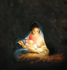 When The Savior Jesuschrist Was Born A New Light Appeared In The Heavens He Is The Light Of The World Not Just On Mary And Jesus Jesus Blessed Mother Mary