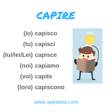 Capire In 2020 Italian Language Learning Learning Italian Italian Language