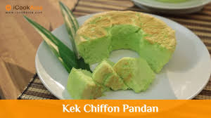 Chiffonnya lembut bangetttt bikin ketagihan. Resepi Kek Chiffon Pandan Galeri Resepi