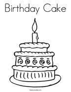 A large collection of coloring pages with cakes, 110 pieces. Cake Coloring Pages Twisty Noodle