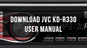 Jvc kd x40 wiring diagramlearn how to read iron carbon phase diagram this is because the diagram is quite easy read and can help you understand far more than just the table. Download Jvc Kd R330 User And Instructions Manual Youtube