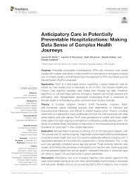 Is a northeast ohio company that has successfully pioneered and tested scores of cds and downloads for over 50 health and mental health . Pdf Anticipatory Care In Potentially Preventable Hospitalizations Making Data Sense Of Complex Health Journeys