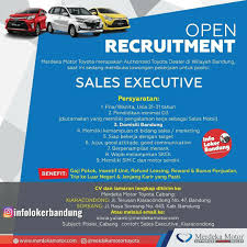 Maybe you would like to learn more about one of these? Lowongan Kerja Mederka Motor Toyota Bandung April 2019 Info Loker Bandung 2021