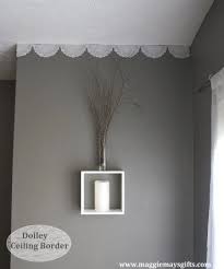Maggie May S Diy Ideas For Everyday Wall Borders Diy Ceiling Rooms Home Decor