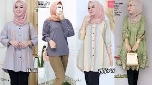 Kamu pasti sering mendapati selebgram seperti rachel vennya atau dwi handa. 30 Model Baju Atasan Wanita Terbaru 2021 Baju Tunik Terbaru Masa Kini Youtube