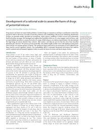 Pdf Development Of A Rational Scale To Assess The Harm Of