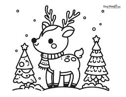 coloring page for christmas and print