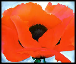 1927 Georgia O Keeffe Print Red Poppy Oil On Canvas Red Poppies Fine Art Landscape Photography Poppies