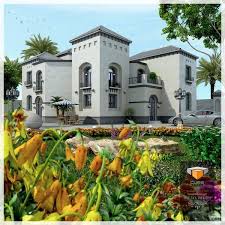 فيلا على الطراز الاسباني لمحمد الرايقى Arab Arch House Styles Mansions House
